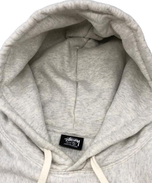 stussy（ステューシー）stussy (ステューシー) 8 BALL FADE HOODIE グレー サイズ:XLの古着・服飾アイテム