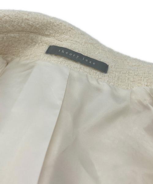 theory luxe（セオリーリュクス）theory luxe (セオリーリュクス) FARO MARYNA コート ホワイト サイズ:38の古着・服飾アイテム