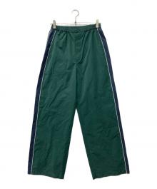 THE SHINZONE（ザ シンゾーン）の古着「BICOLOR TRACK PANTS」｜グリーン