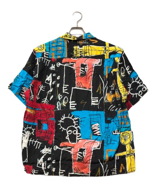 WACKO MARIA（ワコマリア）WACKO MARIA (ワコマリア) ハワイアンシャツ ブラック×ブルー サイズ:Mの古着・服飾アイテム