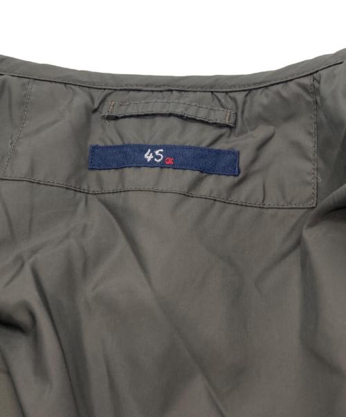 45R（フォーティファイブ・アール）45R (フォーティファイブ・アール) ナイロンキルトコート グレー サイズ:2の古着・服飾アイテム