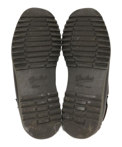 PARABOOT（パラブーツ）PARABOOT (パラブーツ) BEAMS (ビームス) DIX/SPORT コインローファー ブラウン サイズ:6の古着・服飾アイテム