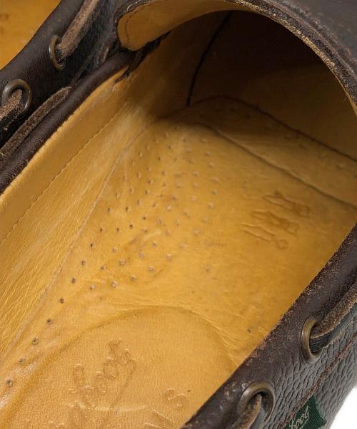 PARABOOT（パラブーツ）PARABOOT (パラブーツ) BEAMS (ビームス) DIX/SPORT コインローファー ブラウン サイズ:6の古着・服飾アイテム