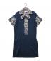 Vivienne Westwood RED LABEL（ヴィヴィアンウエストウッドレッドレーベル）の古着「半袖シャツワンピース」｜ネイビー