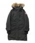 CANADA GOOSE（カナダグース）の古着「SHERBROOKEファー切替ダウンコート」｜ブラック