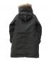 CANADA GOOSE (カナダグース) SHERBROOKEファー切替ダウンコート ブラック サイズ:M：35000円