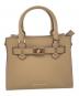 MICHAEL KORS（マイケル・コース）の古着「2WAYターンロックバッグ」｜ベージュ