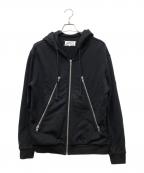 Maison Margiela 14メゾンマルジェラ 14）の古着「5zip Hoodie」｜ブラック