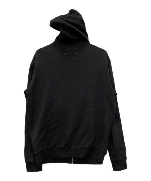 Maison Margiela 14（メゾンマルジェラ 14）Maison Margiela 14 (メゾンマルジェラ 14) 5zip Hoodie ブラック サイズ:Mの古着・服飾アイテム