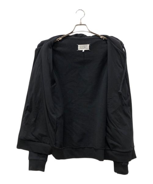 Maison Margiela 14（メゾンマルジェラ 14）Maison Margiela 14 (メゾンマルジェラ 14) 5zip Hoodie ブラック サイズ:Mの古着・服飾アイテム