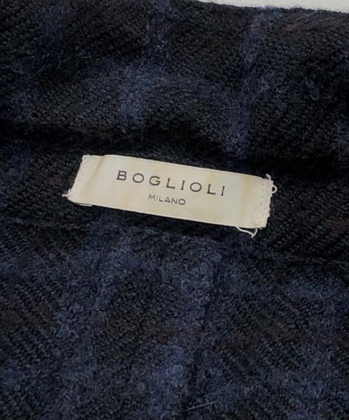 BOGLIOLI（ボリオリ）BOGLIOLI (ボリオリ) 50 K.JACKET ネイビー サイズ:48の古着・服飾アイテム