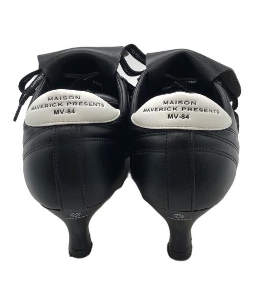 MAISON MAVERICK PRESENTS（メゾンマーベリック プレゼンツ）MAISON MAVERICK PRESENTS (メゾンマーベリック プレゼンツ) ポインテッドトゥスニーカー ブラック サイズ:Lの古着・服飾アイテム