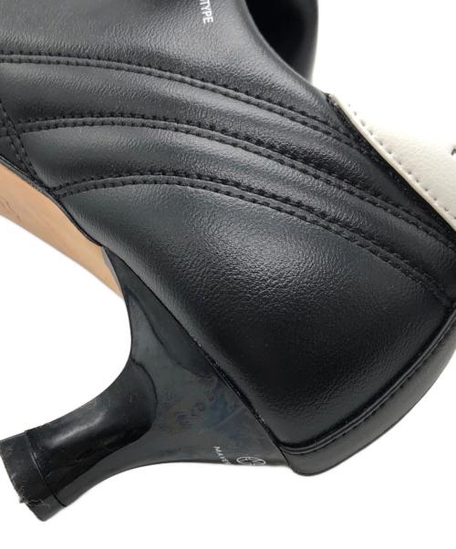 MAISON MAVERICK PRESENTS（メゾンマーベリック プレゼンツ）MAISON MAVERICK PRESENTS (メゾンマーベリック プレゼンツ) ポインテッドトゥスニーカー ブラック サイズ:Lの古着・服飾アイテム