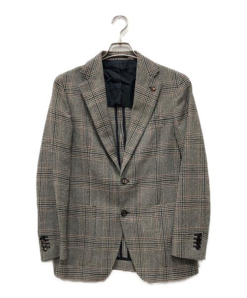 TAGLIATORE（タリアトーレ）TAGLIATORE (タリアトーレ) テーラードジャケット ブラウン サイズ:46の古着・服飾アイテム