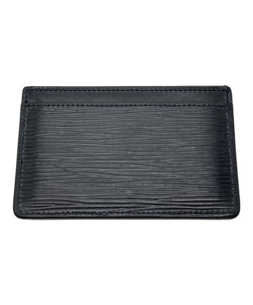 LOUIS VUITTON（ルイ ヴィトン）LOUIS VUITTON (ルイ ヴィトン) カードケース ブラック サイズ:下記参照の古着・服飾アイテム