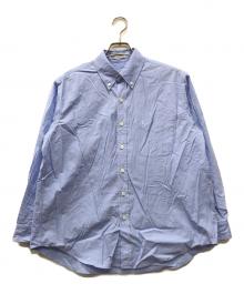 CLANE（クラネ）の古着「LOGO BUTTON-DOWN BASIC SHIRTS」｜ブルー