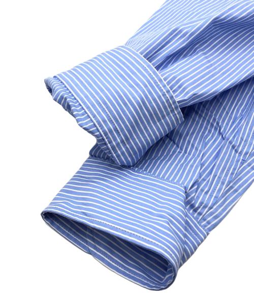 CLANE（クラネ）CLANE (クラネ) LOGO BUTTON-DOWN BASIC SHIRTS ブルー サイズ:1の古着・服飾アイテム