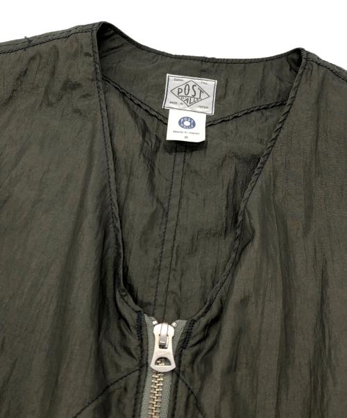 POST O'ALLS（ポストオーバーオールズ）POST O'ALLS (ポストオーバーオールズ) MrDEEベスト カーキ サイズ:Sの古着・服飾アイテム