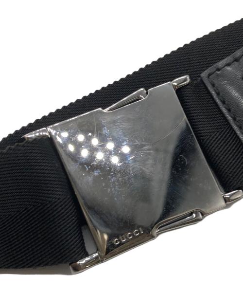 GUCCI（グッチ）GUCCI (グッチ) ウエストポーチ ブラックの古着・服飾アイテム