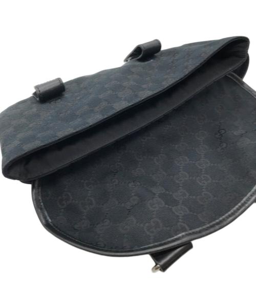 GUCCI（グッチ）GUCCI (グッチ) ウエストポーチ ブラックの古着・服飾アイテム