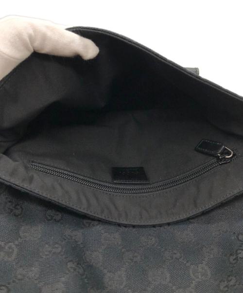 GUCCI（グッチ）GUCCI (グッチ) ウエストポーチ ブラックの古着・服飾アイテム