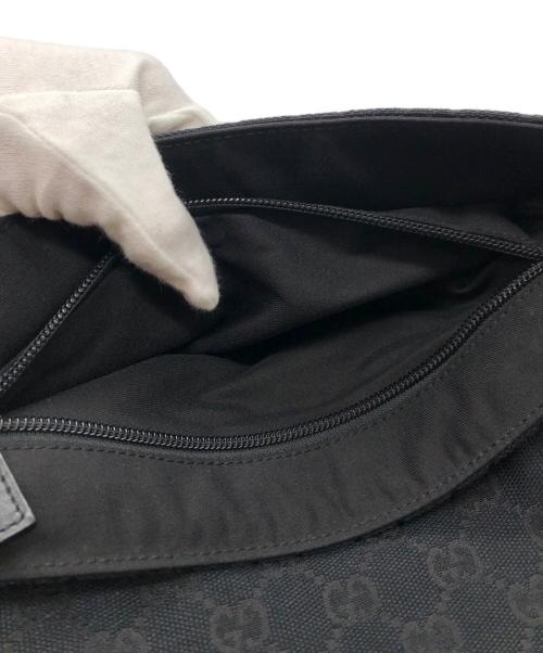 GUCCI（グッチ）GUCCI (グッチ) ウエストポーチ ブラックの古着・服飾アイテム