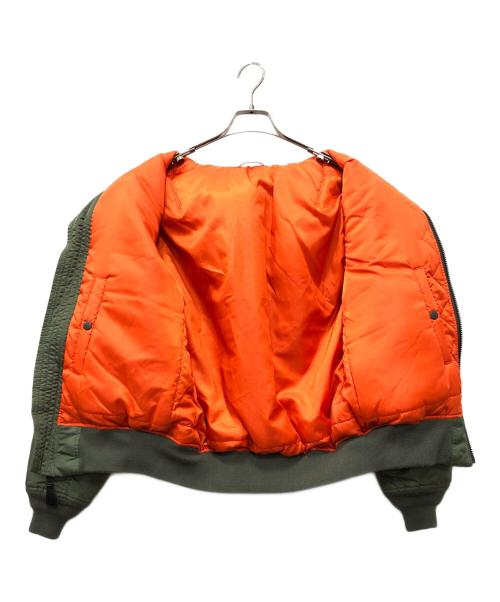 AVIREX（アヴィレックス）AVIREX (アヴィレックス) コマーシャルロゴ MA1 カーキ サイズ:Lの古着・服飾アイテム