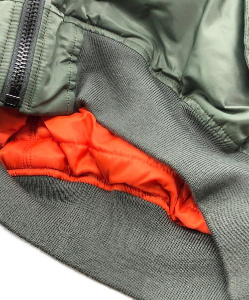 AVIREX（アヴィレックス）AVIREX (アヴィレックス) コマーシャルロゴ MA1 カーキ サイズ:Lの古着・服飾アイテム