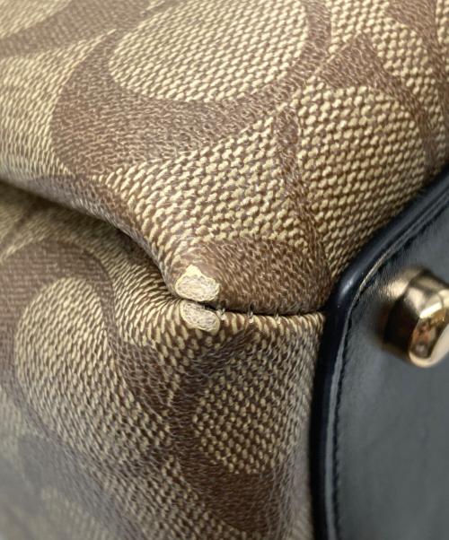 COACH（コーチ）COACH (コーチ) 2WAYショルダーバッグ ブラウンの古着・服飾アイテム