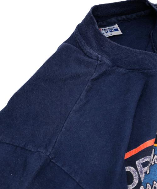 HARLEY-DAVIDSON（ハーレーダビッドソン）HARLEY-DAVIDSON (ハーレーダビッドソン) 80’S イーグルプリントTシャツ ネイビー サイズ:Lの古着・服飾アイテム