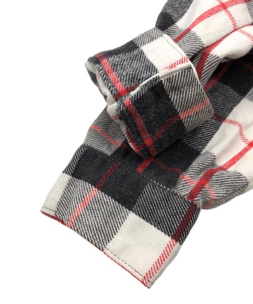 FIVE BROTHER（ファイブブラザー）FIVE BROTHER (ファイブブラザー) チェックシャツ レッド サイズ:Mの古着・服飾アイテム