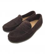 G.H.BASS&CO.ジー・エイチ・バス・コー）の古着「スウェードローファー」｜ブラウン