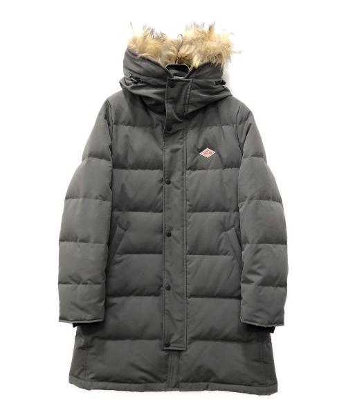 DANTON（ダントン）DANTON (ダントン) ファー付キダウンジャケット グレー サイズ:Mの古着・服飾アイテム