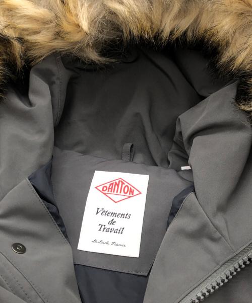 DANTON（ダントン）DANTON (ダントン) ファー付キダウンジャケット グレー サイズ:Mの古着・服飾アイテム