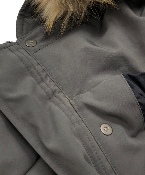 DANTON（ダントン）DANTON (ダントン) ファー付キダウンジャケット グレー サイズ:Mの古着・服飾アイテム