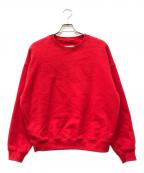 GADIO ANONIEMガディッド アノニム）の古着「JOHN / RED スウェット」｜レッド