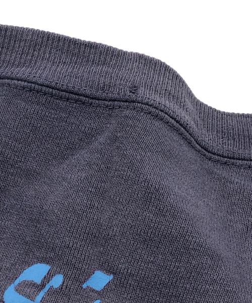 古着（フルギ）古着 (古着) 2段アーチプリントスウェット ネイビー サイズ:下記参照の古着・服飾アイテム