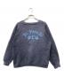 古着 (古着) 2段アーチプリントスウェット ネイビー サイズ:下記参照：12000円