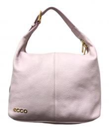 ECCO（エコー）の古着「hobo large soft pebbled」｜ピンク