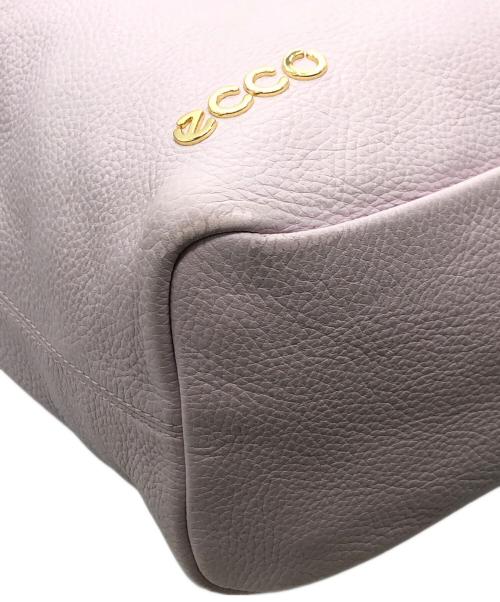 ECCO（エコー）ECCO (エコー) hobo large soft pebbled ピンク サイズ:下記参照の古着・服飾アイテム