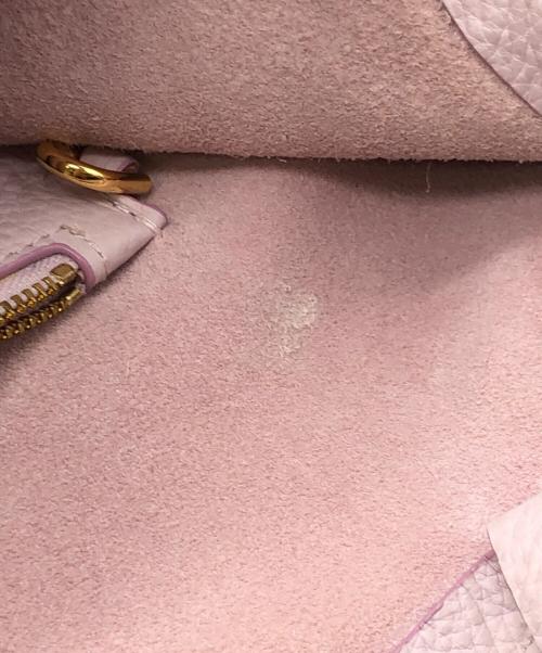 ECCO（エコー）ECCO (エコー) hobo large soft pebbled ピンク サイズ:下記参照の古着・服飾アイテム