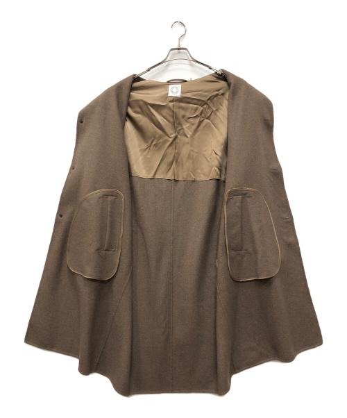 ORCIVAL（オーシバル）ORCIVAL (オーシバル) ステンカラーシングルロングコート ベージュ サイズ:4の古着・服飾アイテム
