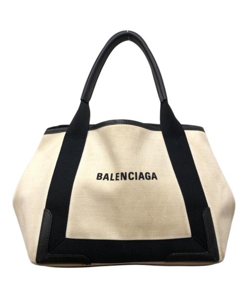 BALENCIAGA（バレンシアガ）BALENCIAGA (バレンシアガ) CABAS S ハンドバッグ アイボリー サイズ:下記参照の古着・服飾アイテム