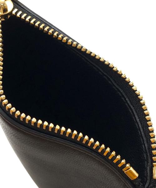 JIL SANDER（ジルサンダー）JIL SANDER (ジルサンダー) HEART POUCH ブラック サイズ:下記参照の古着・服飾アイテム