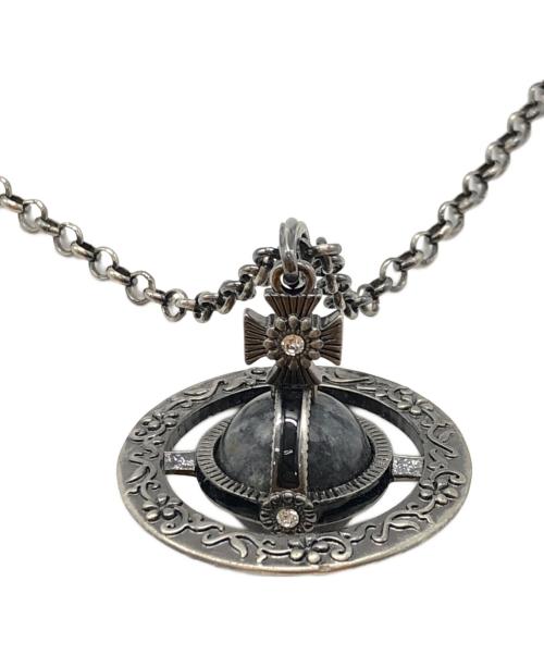Vivienne Westwood（ヴィヴィアンウエストウッド）Vivienne Westwood (ヴィヴィアンウエストウッド) ラージオーブネックレス ブラック サイズ:下記参照の古着・服飾アイテム