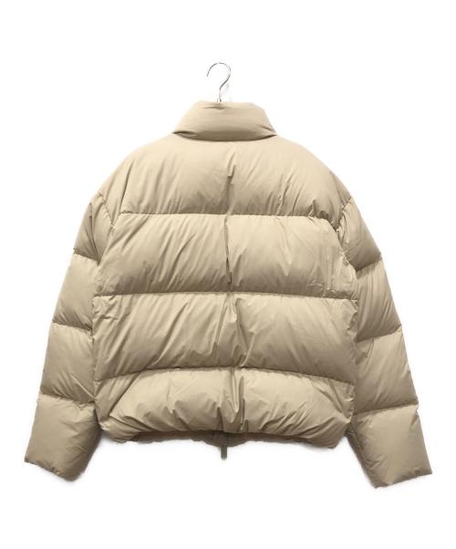Calvin Klein Jeans（カルバンクラインジーンズ）Calvin Klein Jeans (カルバンクラインジーンズ) ダウンジャケット ベージュ サイズ:Sの古着・服飾アイテム