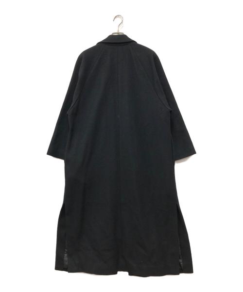 VERMEIL par iena（ヴェルメイユ パー イエナ）VERMEIL par iena (ヴェルメイユ パー イエナ) サイドスリットロングコート ブラック サイズ:36の古着・服飾アイテム
