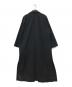 VERMEIL par iena (ヴェルメイユ パー イエナ) サイドスリットロングコート ブラック サイズ:36：12000円