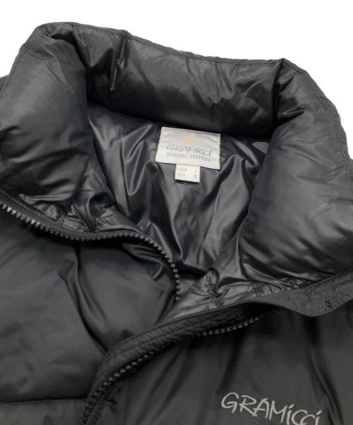 GRAMICCI（グラミチ）GRAMICCI (グラミチ) Down Puffer JKT ブラック サイズ:Lの古着・服飾アイテム