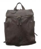 gentenゲンテン）の古着「レザーリュック」｜ブラウン